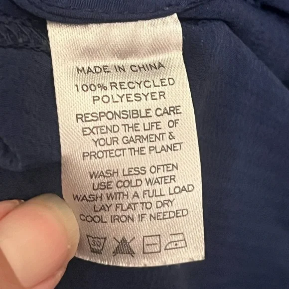 Hill house home nap dress size small in navy - Picture 5 of 12